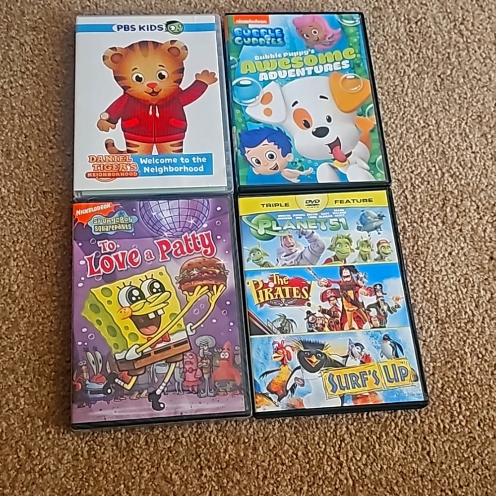 Learning/kids/toddler dvds